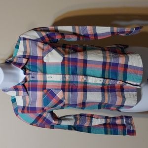 Gapkids button up longsleeve size XL